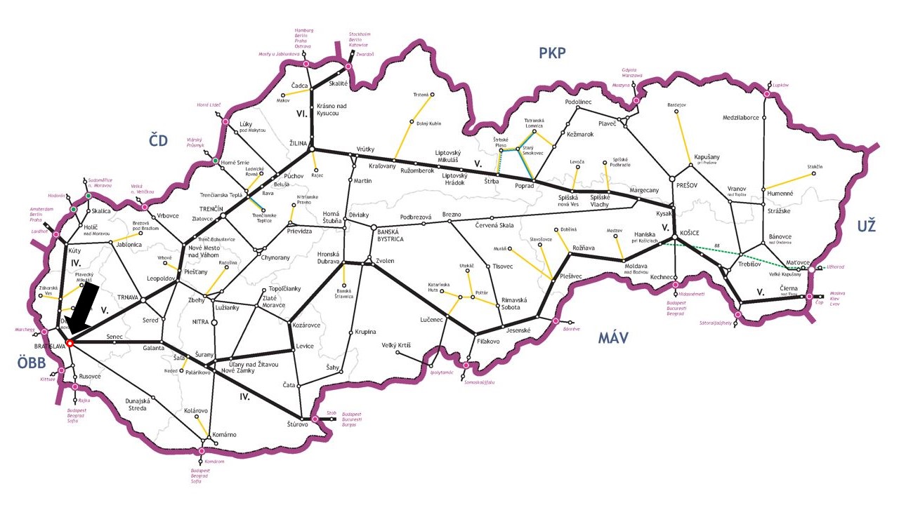 Mapa Slovenska