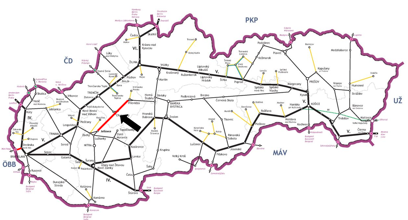 Mapa Slovenska