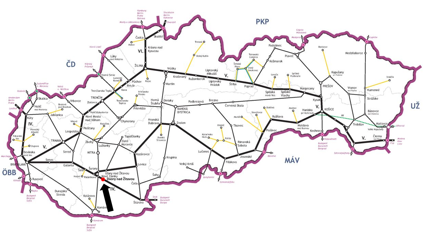 Mapa Slovenska